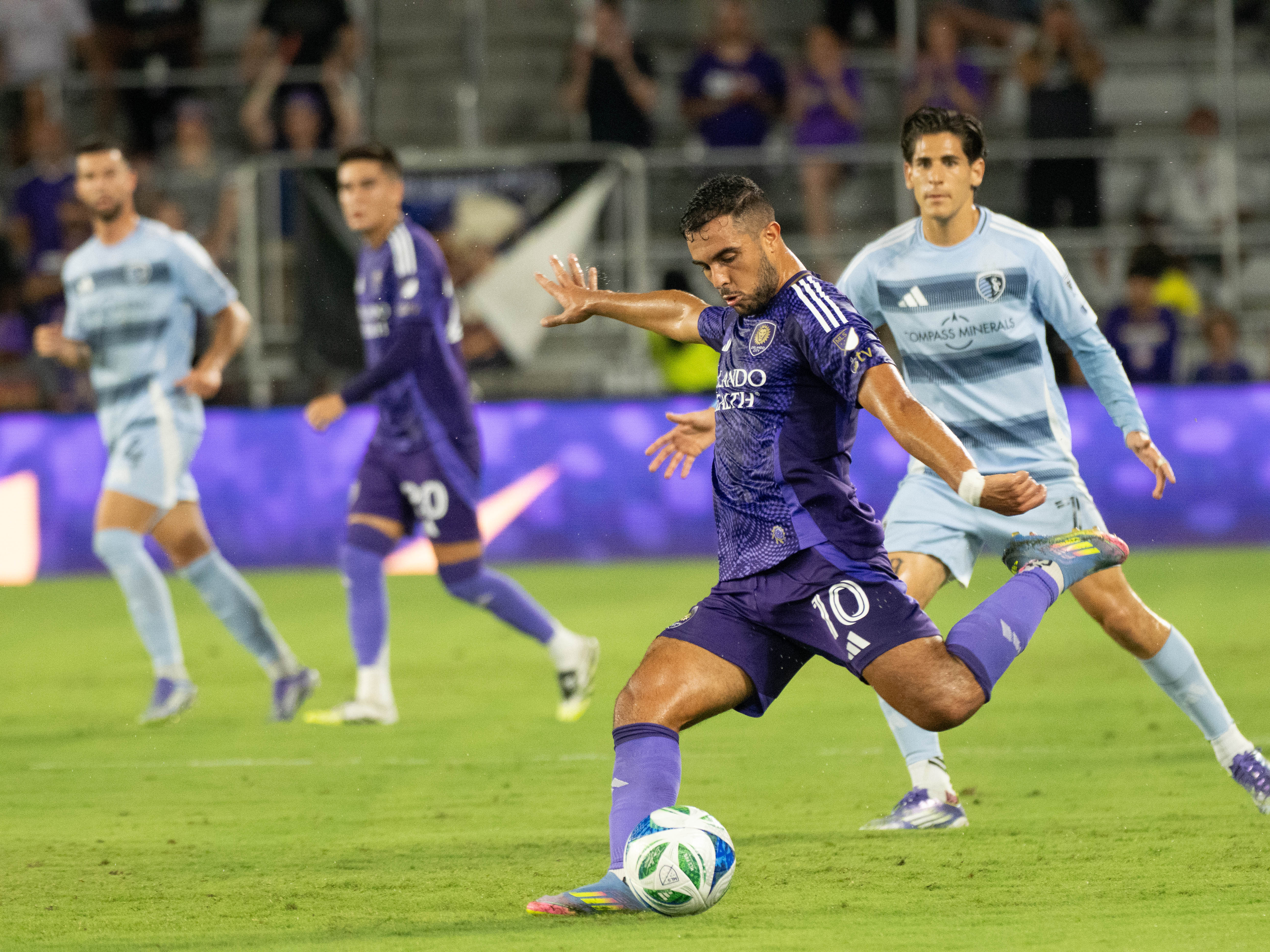 Spicer Shines in Debut as Orlando City Tops Sporting KC 3-1